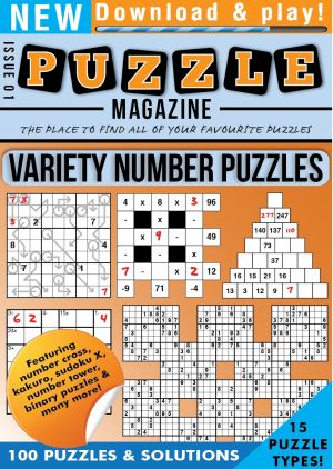 Variety Number Puzzles Magazine